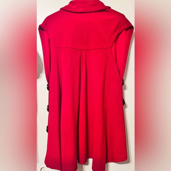 Soft Surroundings Duster Red Vest - Picture 2 of 3